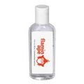 1 Oz. Clear Gel Sanitizer in Oval Bottle